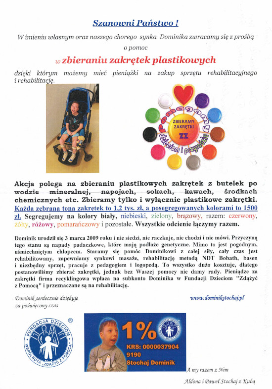 podziekowanie domnik min